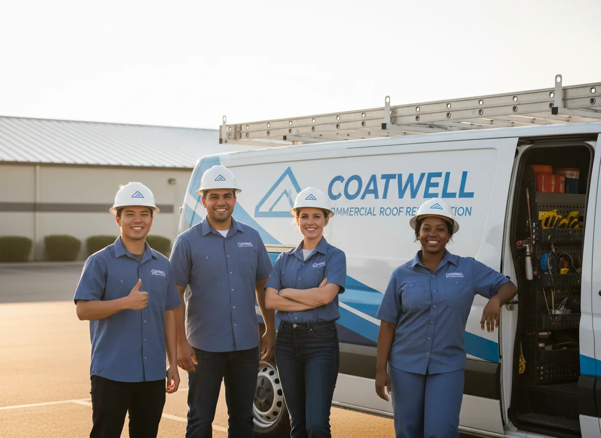 Commercial roof coating company in Eddyville, NE
